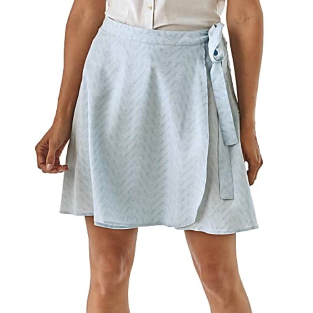 Patagonia NWT JUNE LAKE SKIRT Bluff River Blue